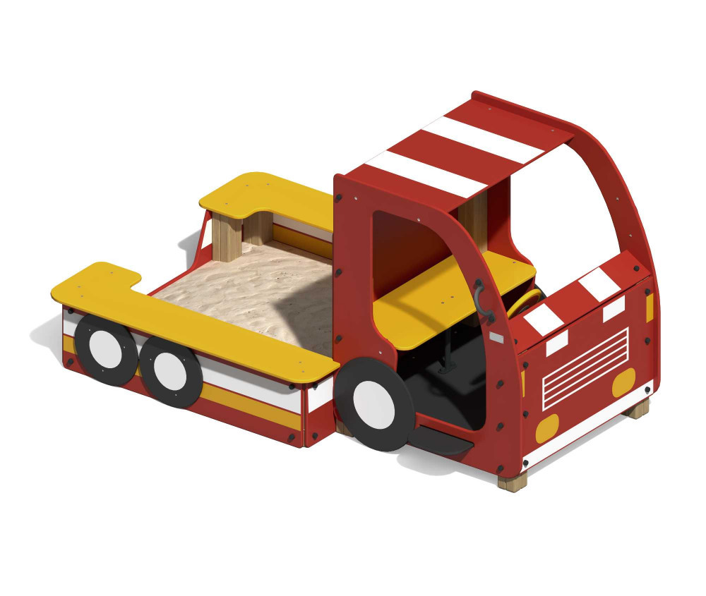 Песочница "Пожарная машина"